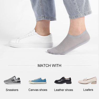 Ultra Thin Liner Non Slip No Show Socks