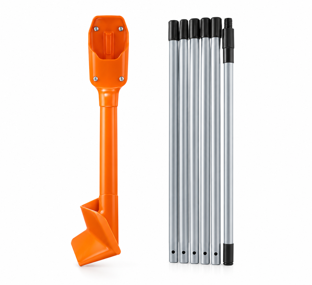 🔥 UPGRADED VERSION 🔧 LIMITED‑TIME 50% OFF! ✨ No-Climb Gutter Cleaning Tool