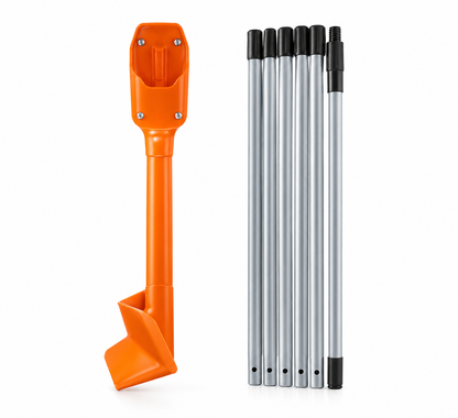 🔥 UPGRADED VERSION 🔧 LIMITED‑TIME 50% OFF! ✨ No-Climb Gutter Cleaning Tool