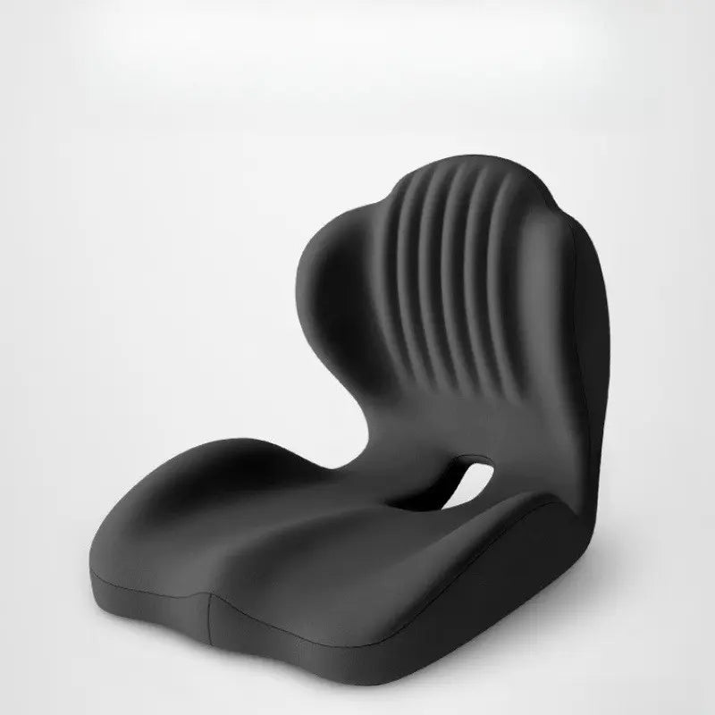 ✨Sit More Comfortably — Ergonomic Memory Foam Seat & Lumbar Support Cushion
