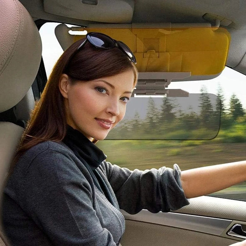 Car Anti-Glare Visor – Day & Night Sunlight Glare Reduction for Safer Driving