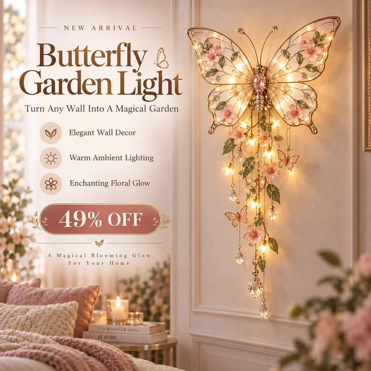 Turn Any Wall Into a Magical Blooming Garden