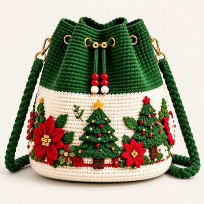 🎅Christmas Hot Sale🏆❤Hand-made Christmas bags