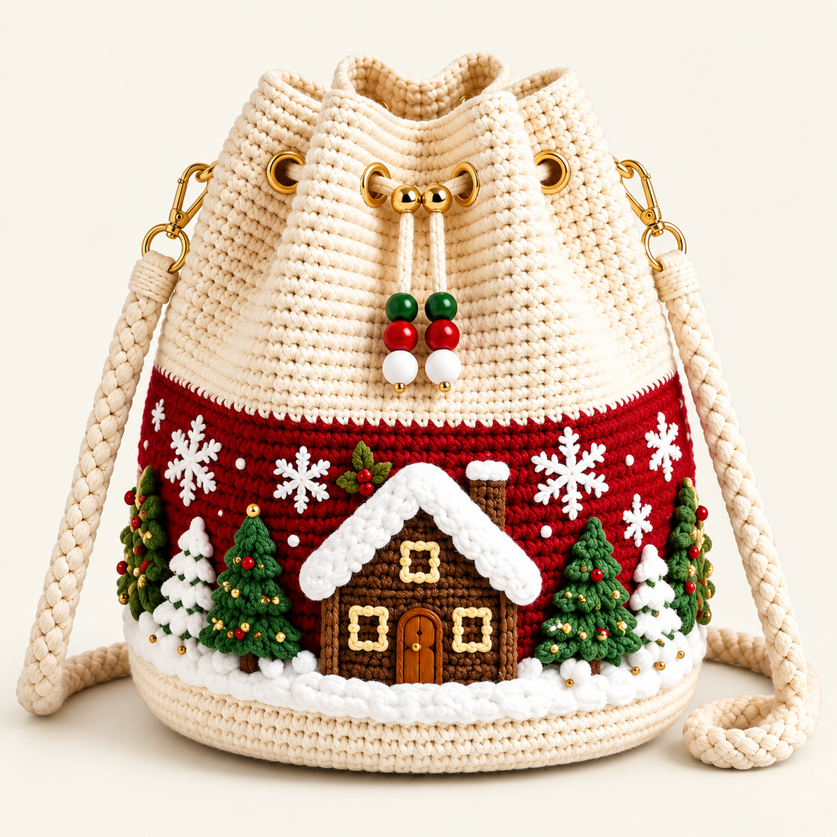 🎅Christmas Hot Sale🏆❤Hand-made Christmas bags