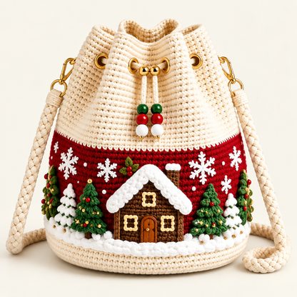 🎅Christmas Hot Sale🏆❤Hand-made Christmas bags