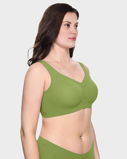 Lifting Wireless Antibacterial Jelly Bra