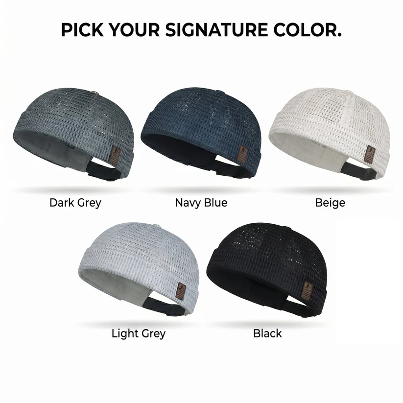 Everyday Mesh Cap – No Sweat, Just Comfort (Fits Most)