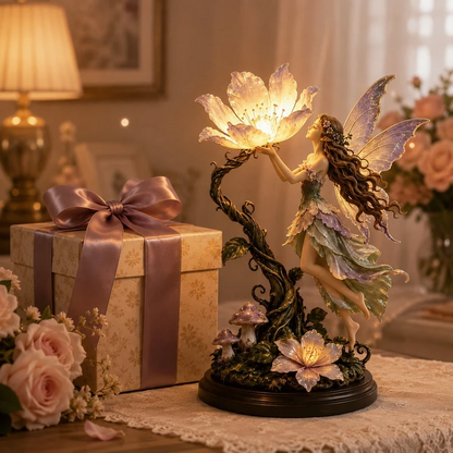 Fairy Flower Night Light – Modern Decorative LED Lamp For Cozy Home Space