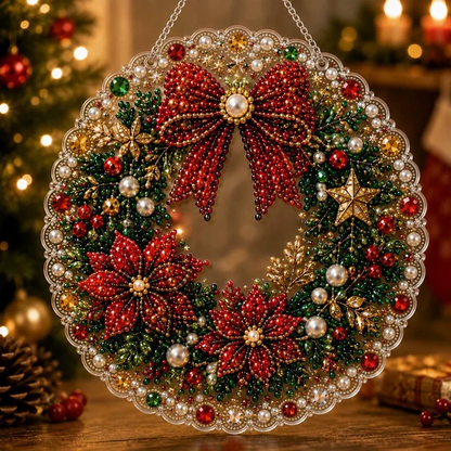 Last Day 52% OFF | Christmas Diamond Art Hanging Ornament Kit