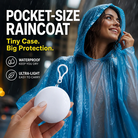 Limited Time Promotion 48% OFF | Mini Ball Shape Disposable Raincoat(Buy 1 Get 1 Free)