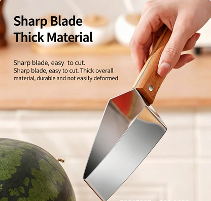 Multi-Use Triangular Fruit Cutter | Works for Watermelon, Melon & Apple