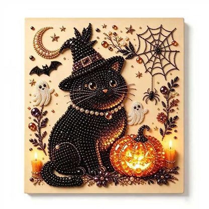 Halloween Pearl Art DIY Kit – Turn Tiny Pearls Into Spooky-Cute Magic