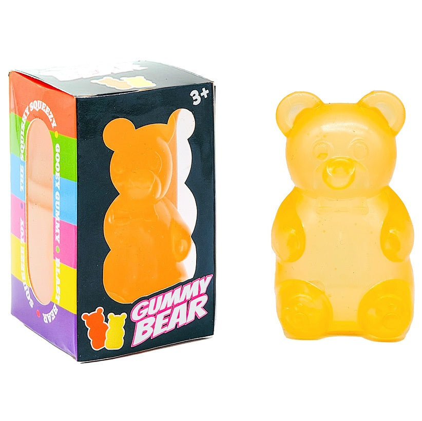 1/4 Counts Gummy Bear - Sensory Fidget Toywith Jelly-Like Filling, Squeeze Toys, StressToys, Stress Relief Toys, Fidget Toy, BirthdayGifts, Gift Bag Stuffing
