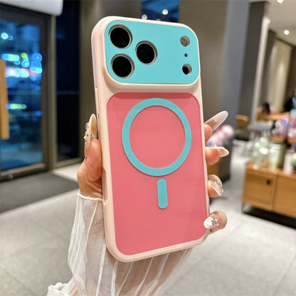 Color Block MagSafei Phone Case 13-17