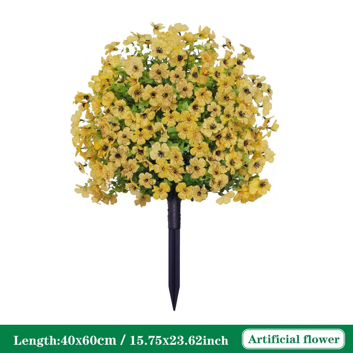 Outdoor/Indoor UV Resistant & Waterproof Artificial Flower Decor