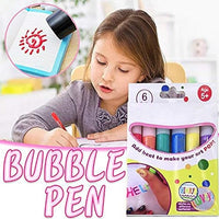Magic Puffy Pens（1 set/6 pcs）
