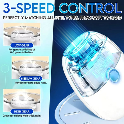 Universal Automatic Fingernail Grinder For Adults And Children