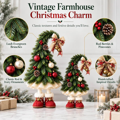 🎄🍄Fairytale Christmas tree decorations featuring elves🌙