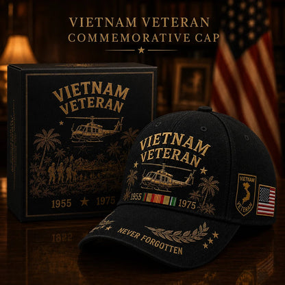 🎖️ Vietnam Veteran 1955–1975 Memorial Cap🔥🇺🇸