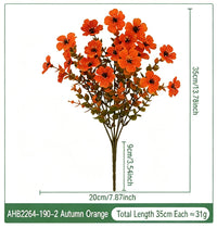 Autumn Orange 2pcs