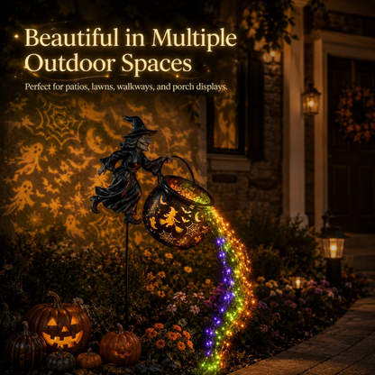 🧙‍♀Halloween Witch Cauldron Garden Light🎃✨