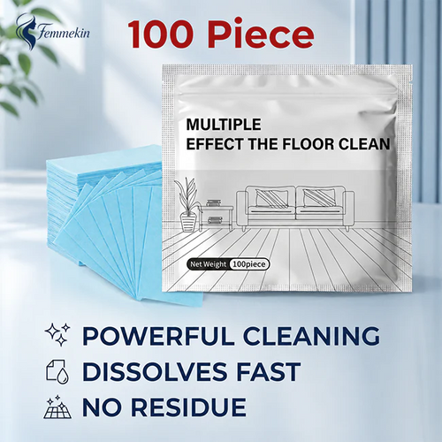 Floor Cleaning Tablets 100 Pack Multi Surface Cleaner Hardwood Laminate Tile RV Walls