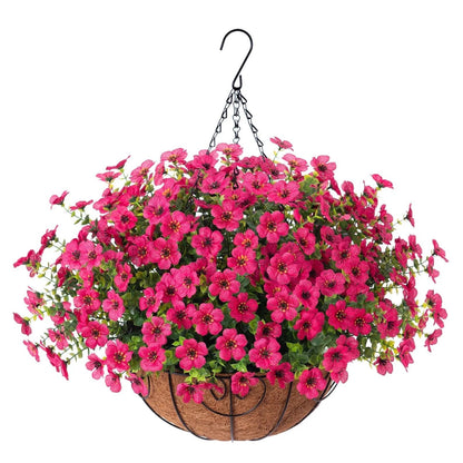 UV Resistant Look Real Colorful Spring Flowers
