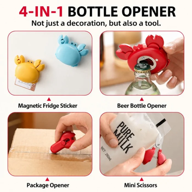 Playful Crab Kitchen Gadget