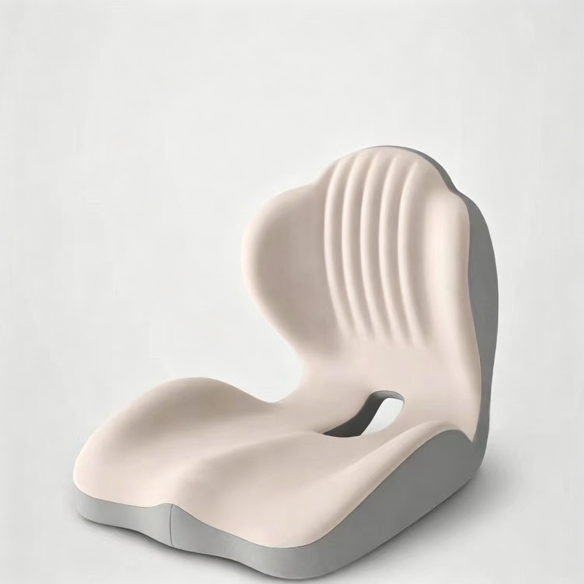 ✨Sit More Comfortably — Ergonomic Memory Foam Seat & Lumbar Support Cushion