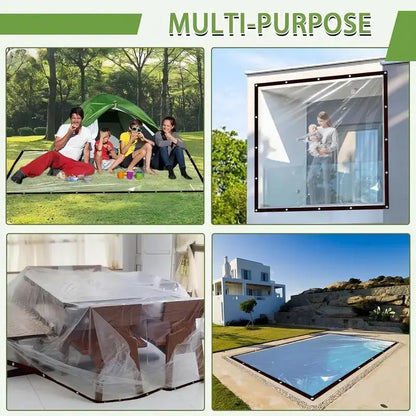 ☔ 7×10 FT All-Purpose PE Waterproof Tarp – Reliable Everyday Protection