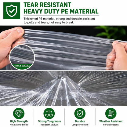 🔥LAST DAY 50% OFF - 🌧️ RainShield Pro™ Transparent Waterproof Tarp – Heavy-Duty Outdoor Cover with Secure Grommets🌧️