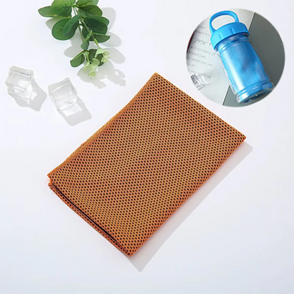 Snap-Activated Instant Cooling Towel