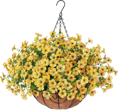 UV Resistant Look Real Colorful Spring Flowers