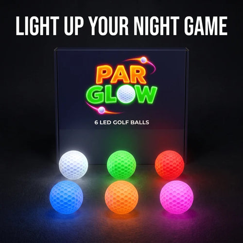 ⛳ LED Golf Balls for Night Play – 6 Pack