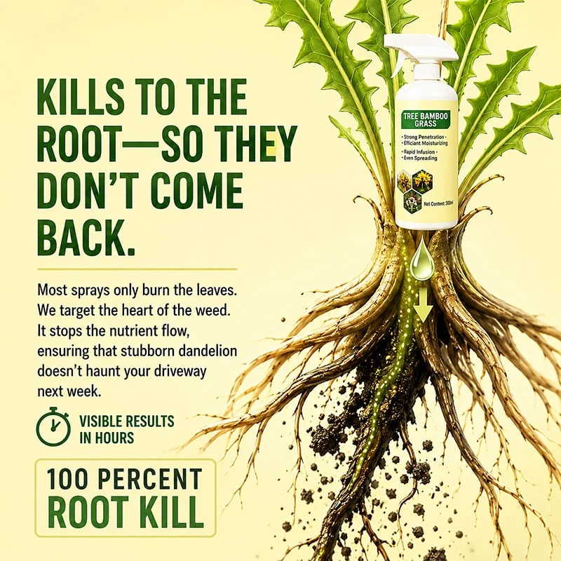 🔥2026 HOT SALE✨ - Fast-Acting Natural Weed & Grass Killer Spray