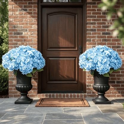 🔥2026 Spring Hot Sale🔥Artificial Outdoor Hydrangea Flowers - UV resistant, Waterproof, Windproof