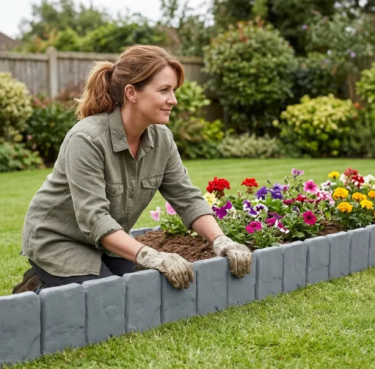 ✨50% OFF! Faux Stone Garden Edging Border!