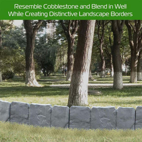 ✨50% OFF! Faux Stone Garden Edging Border!