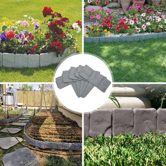 ✨50% OFF! Faux Stone Garden Edging Border!