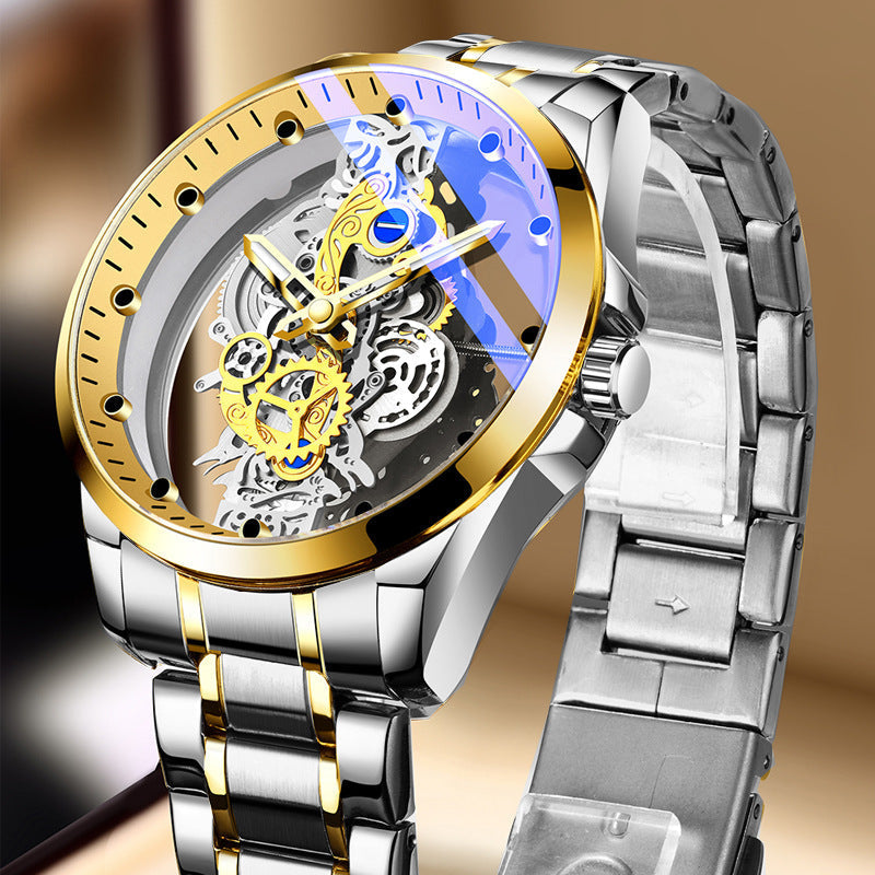 ⏳Time-Limited Special⏰Double-Sided Skeleton Automatic Tourbillon Non-Mechanical Movement Watches