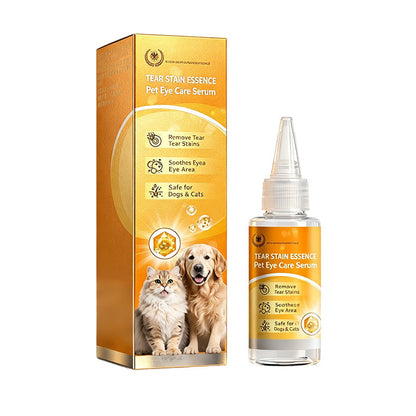 🐶 Goodbye Tear Stains — Gentle Pet Eye Stain Remover Drops