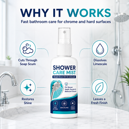 🚿✨Fast-Acting Shower Limescale Remover Spray