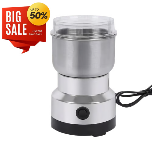 🚀 High-Speed Stainless Steel Grain Grinder