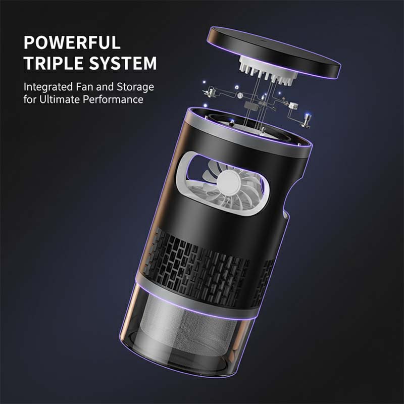 Ultra-Quiet Bionic UV Suction Mosquito Trap