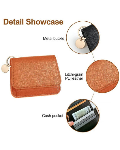 Women's Elegant Minimalist Short Slim Wallet