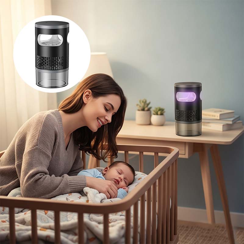 Ultra-Quiet Bionic UV Suction Mosquito Trap