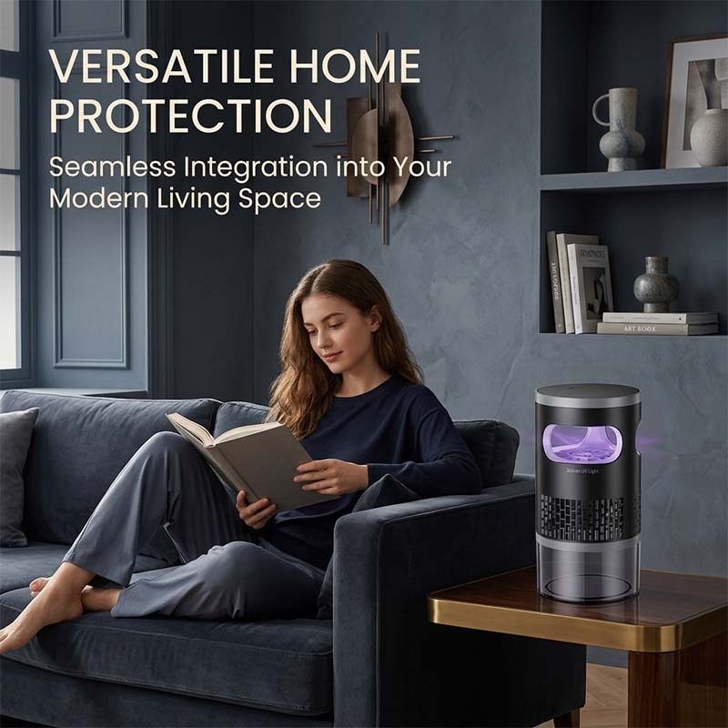 Ultra-Quiet Bionic UV Suction Mosquito Trap