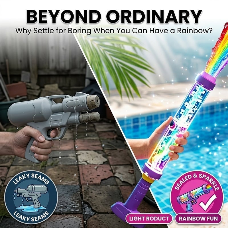 LED Rainbow Water Gun